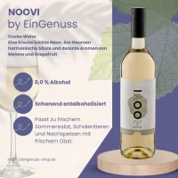 NOOVI Cuvée Weiss - alkoholfrei: Charmanter Genuss...