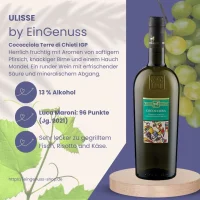 Ulisse Cococciola Terre di Chieti IGP – Fruchtiger Wein mit Pfirsich- und Birnenaromen