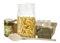 Rührendes Körbchen Genovese - mit Pasta, Pesto & Co.