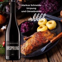 6 x  0,75l Ursprung Rotwein Cuvée von Markus Schneider 2021