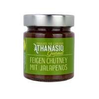 ATHANASIO Gourmet Feigen Chutney mit Jalapenos