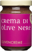 Schwarze Olivencreme Crema di Olive Nere
