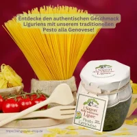 Pesto alla Genovese-traditionelles ligurisches Pesto nach...