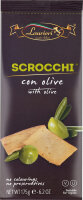 Cracker mit Oliven