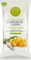 Bio Kartoffelchips mit nativem Olivenöl extra und...