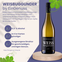 Weingut Markus Schneider Weissburgunder 2022 trocken