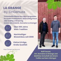Domaine La Grange Classique Blanc IGP Pays dOc 1L: Kiwi, Stachelbeere, Apfel und Pfirsich