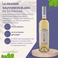 Terroir Sauvignon Blanc IGP Pays d´Oc Domaine La Grange Languedoc