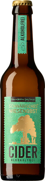 Schwäbisches WiesenObst - Bio-Cider alkoholfrei für pure Erfrischung