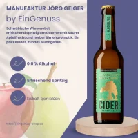Schwäbisches WiesenObst - Bio-Cider alkoholfrei...